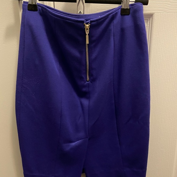 Royal blue pencil skirt - Picture 2 of 3